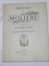 Molière les fourberies de - les,