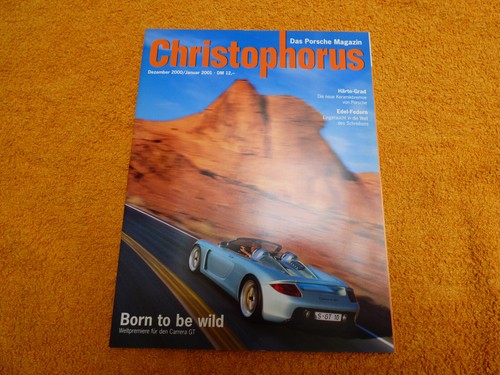 Porsche magazin christophorus - porsche,