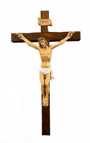 Wandkreuz 38x21 holzkreuz - 38x21,