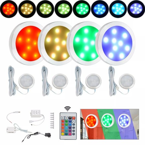 4er set led unterbauleuchte - 4er,