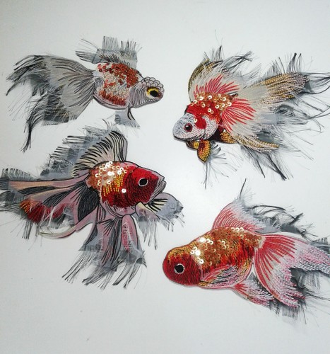 Goldfisch fische 4er set - fische,