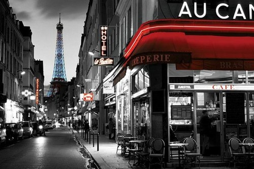 Rue parisienne maxi - maxi, poster