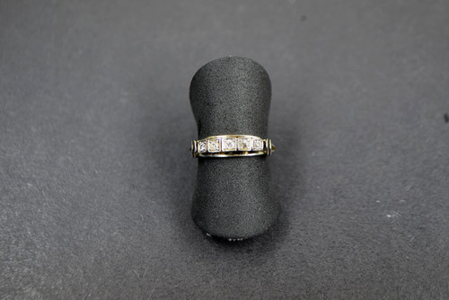 Art deco damenring gold - art,
