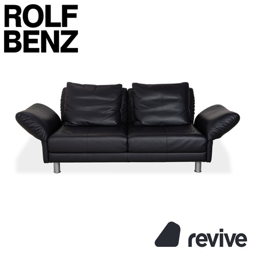 Rolf benz 510 leder dreisitzer - leder,