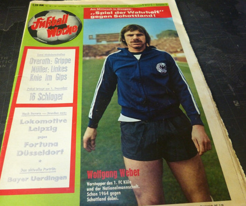 Fußball woche 1973 - woche,