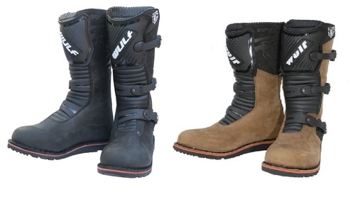 Trial offroad stiefel leder - trial,