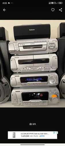 Technics stereo anlage - technics,