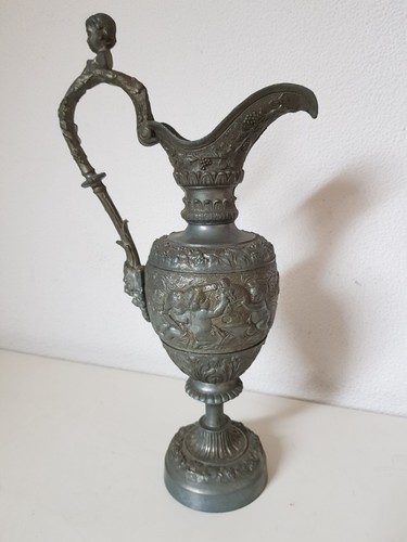 Alte antike zinnkanne - antike,
