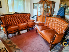 Ledercouch 2 - ledercouch, 3+2