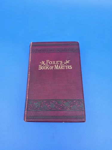 The book martyrs a - book,