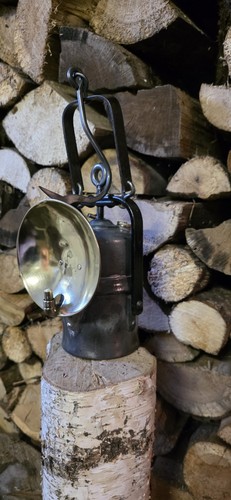 Grubenlampe karbidlampe otto - grubenlampe,