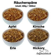 Räucherspäne 450g apfel - 450g,