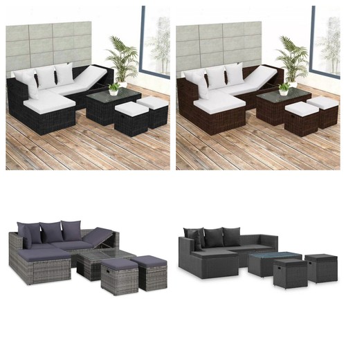 Tlg garten lounge set - 4-tlg., garten-lounge-set