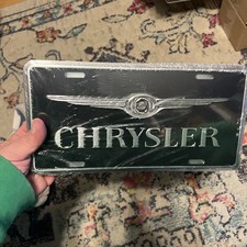 Chrysler logo mirror letters