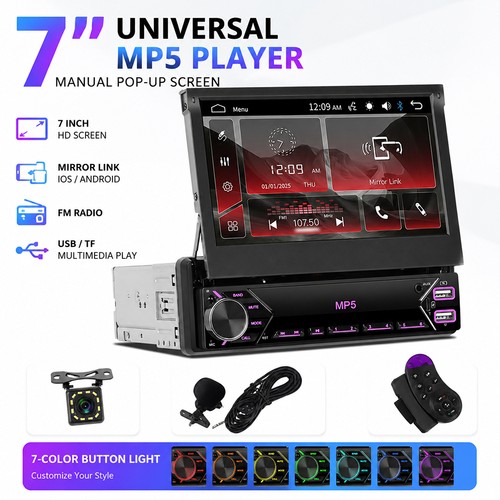 Autoradio bluetooth din - 1,