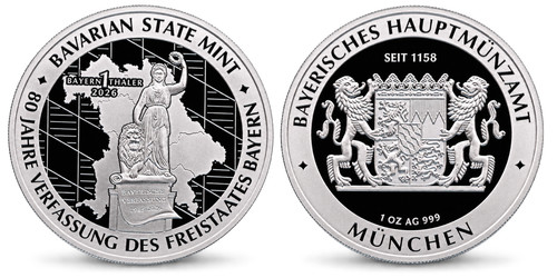 Deutschland bayern thaler - thaler, 2026