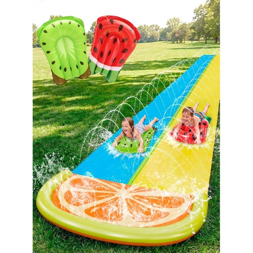 Wasserrutsche doppel mit - wasserrutsche,