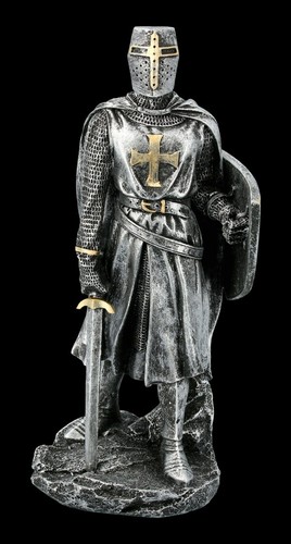 Tempelritter figur mit - figur, schild