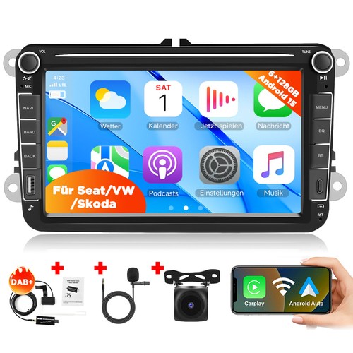 128g dab android15 autoradio - android15,