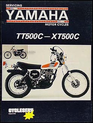 Yamaha tt500 und - tt500,