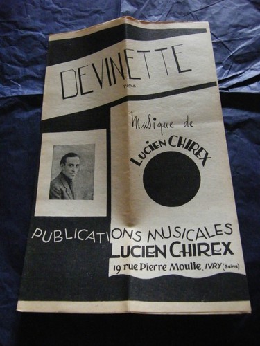 Noten devinette lucien chirex - devinette,