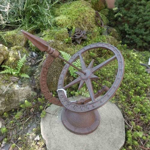 Sonnenuhr gusseisen römische - sonnenuhr,