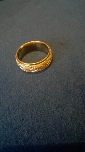 Herrenring mit netzmuster - herrenring,