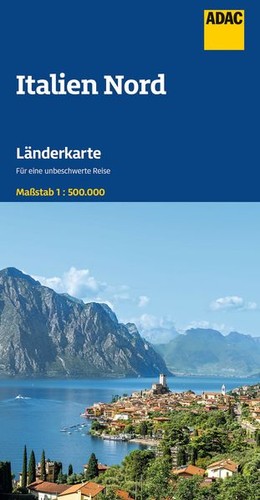 Adac länderkarte italien - italien, nord