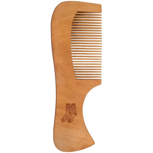 Holzkamm wollsocken - holzkamm, "wollsocken"