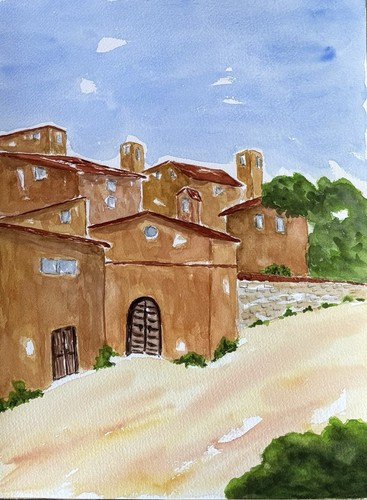 Original aquarell - original,