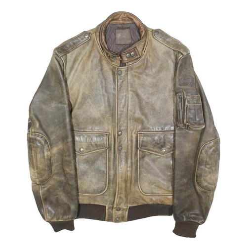 Ixs herren braune leder bomber - ixs,