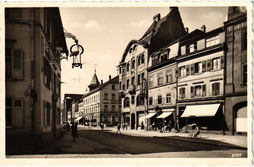 Cpa lorrach germany - lorrach,