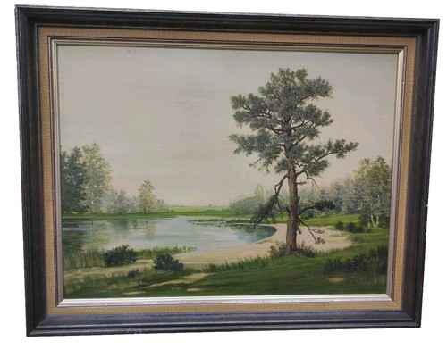Großes ölgemälde landschaft - großes,