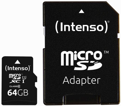 Intenso micro sdxc - micro, 64gb