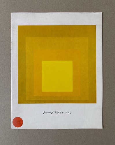 Josef albers seinem - albers., zu