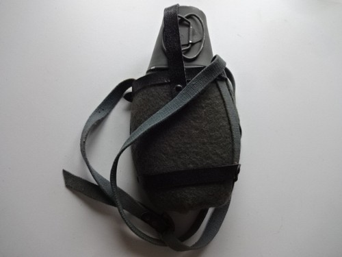 Ddr alte feldflasche mit - alte,