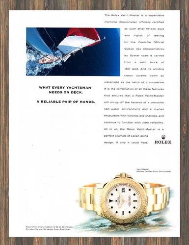 Rolex yacht master reklame - yacht-master,