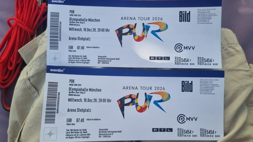 Pur arena tour 2026 - in, der