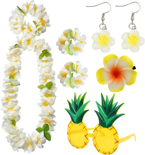 Hawaii kette blumen deko - hawaii,