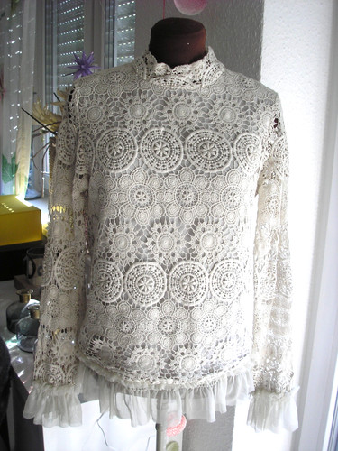 True religion bluse ecru - true,