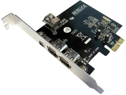 Pci express port firewire - 3-port,