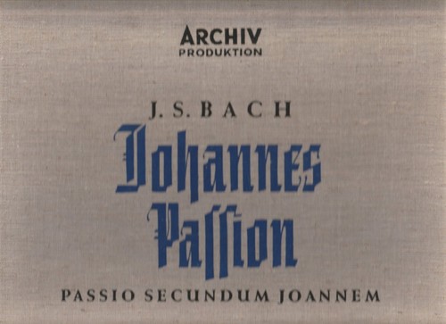 Bach johannes passion - j.s.bach,