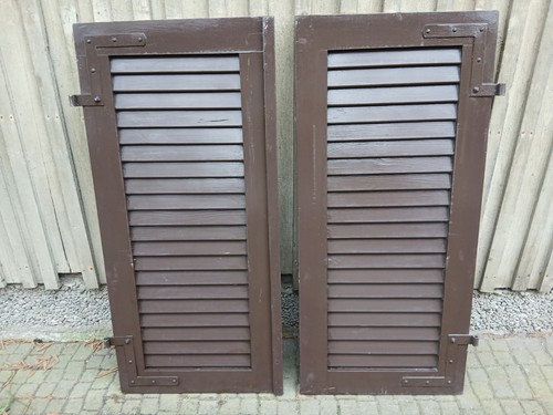 Paar fensterladen holz - paar,