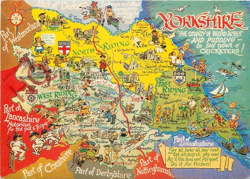Ansichtskarte yorkshire - ansichtskarte_,