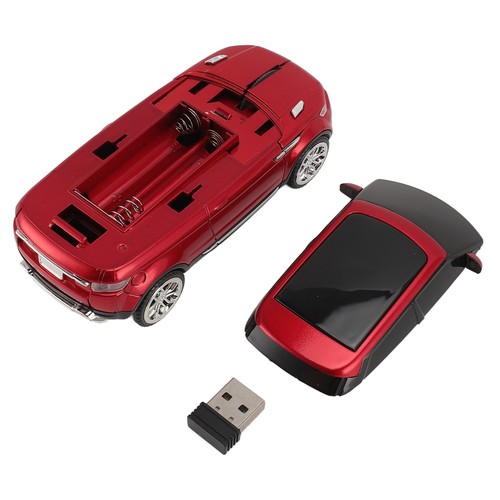 Kabellose gaming maus - kabellose, roter