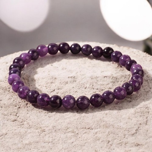 Armband amethyst perlenarmband - armband,