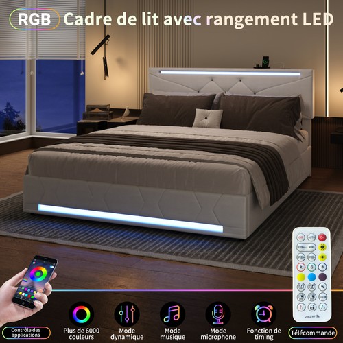 Boxspringbett polsterbett - boxspringbett,