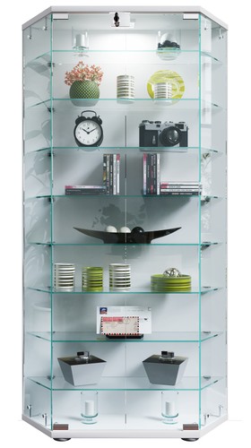 Holz glas stand vitrine regal - stand,