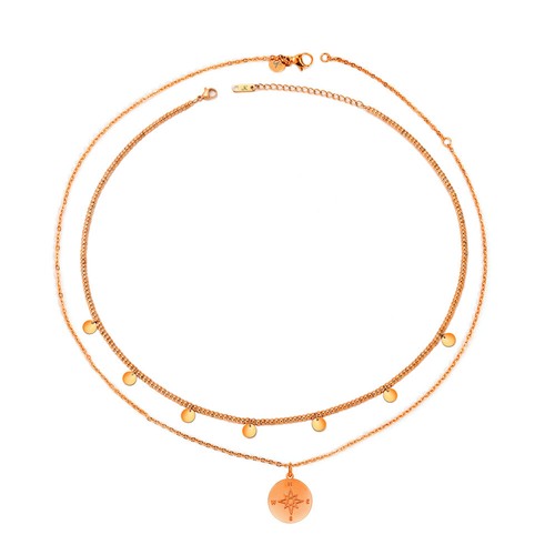 Damen schmuckset plättchen - plÄttchen, +
