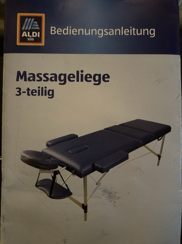 Aldi süd massageliege - aldi,